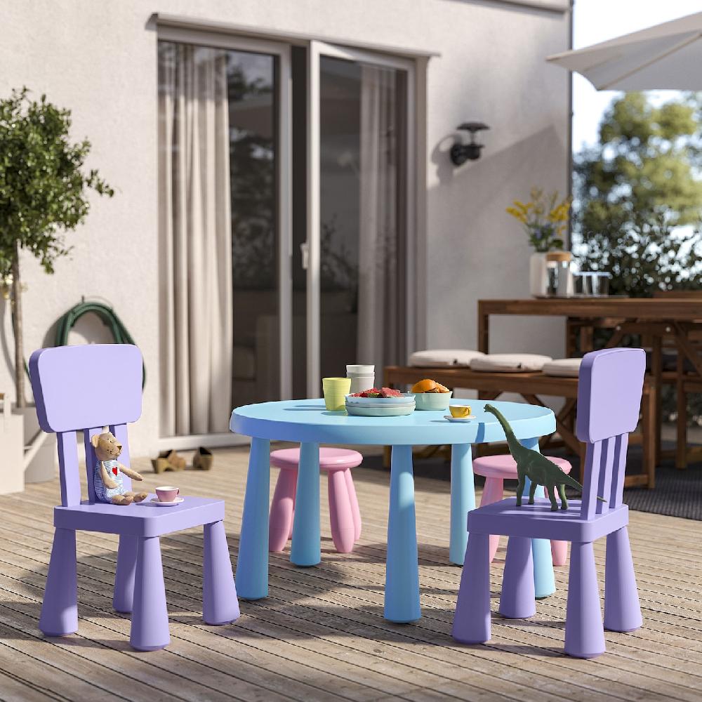 IKEA MAMMUT Kinderstuhl drinnen/draußen/lila Neueste Stile