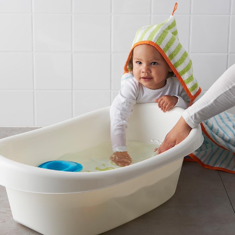 IKEA LÄTTSAM Babybadewanne weiß/grün Speichern exportieren