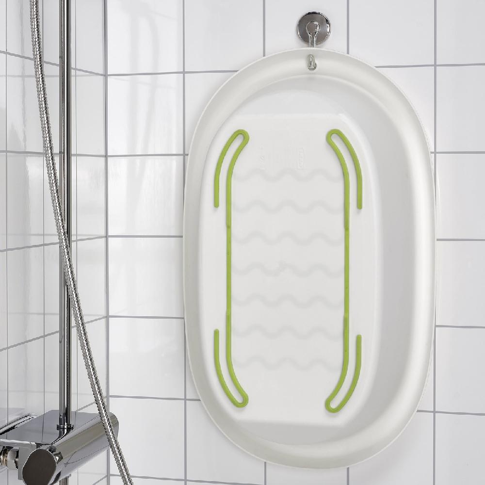 IKEA LÄTTSAM Babybadewanne weiß/grün Speichern exportieren
