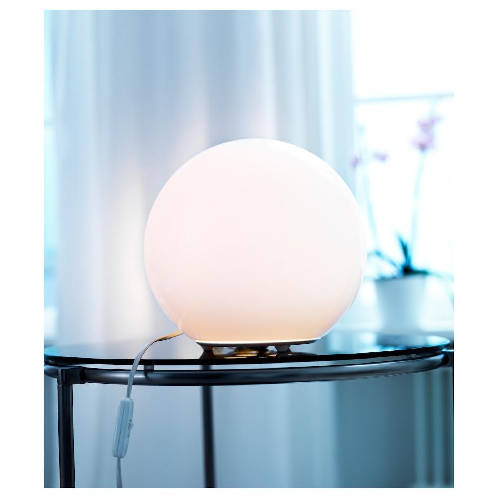 IKEA FADO Tischleuchte weiß 25 cm 50% Rabatt für begrenzte Zeit