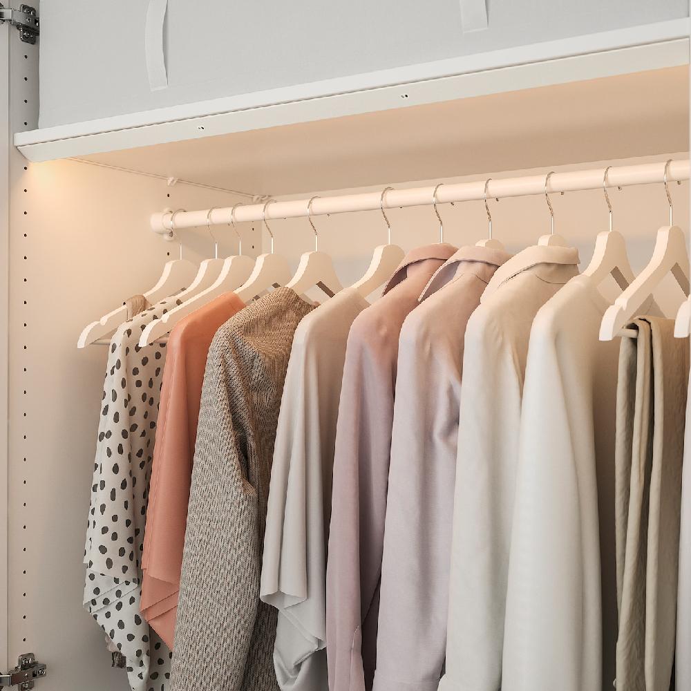 IKEA ÖVERSIDAN LED-Lichtleiste/Kleidersch + Sensor dimmbar weiß 96 cm Günstiger Verkauf