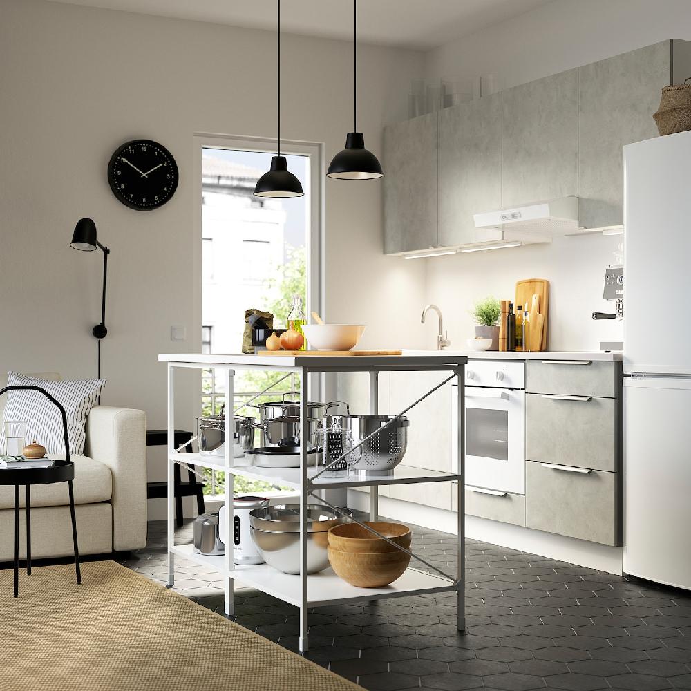 IKEA SKYDRAG LED-Lichtleiste/Arbpl/Klschr+Sensor dimmbar weiß 80 cm Sonderangebot