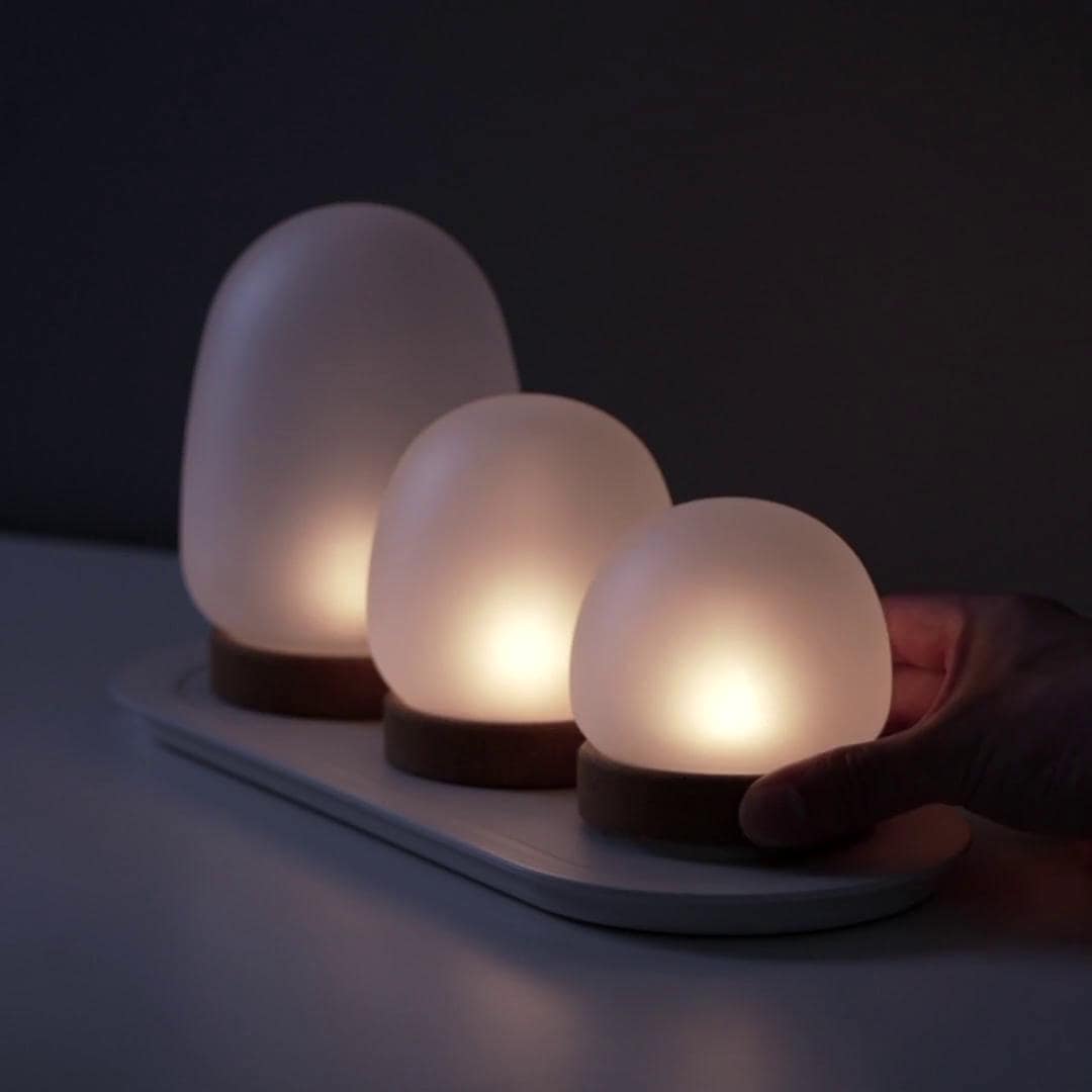 IKEA PRAKTSPIREA Dekobeleuchtungs-Set LED 4-tlg. mit Ladepad Exklusivangebot
