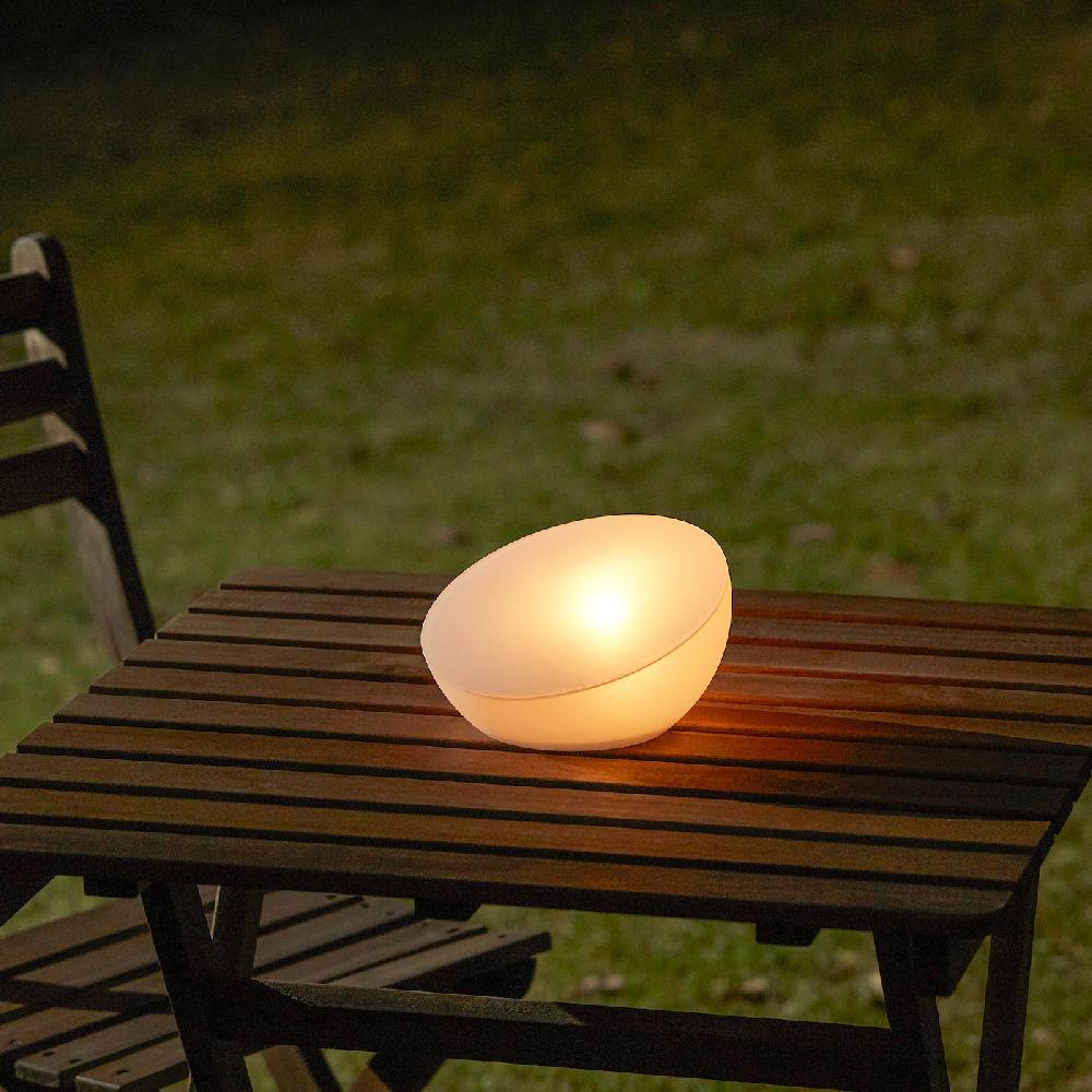 IKEA SOLVINDEN Solarleuchte LED für draußen/Halbkugel weiß Preisnachlass