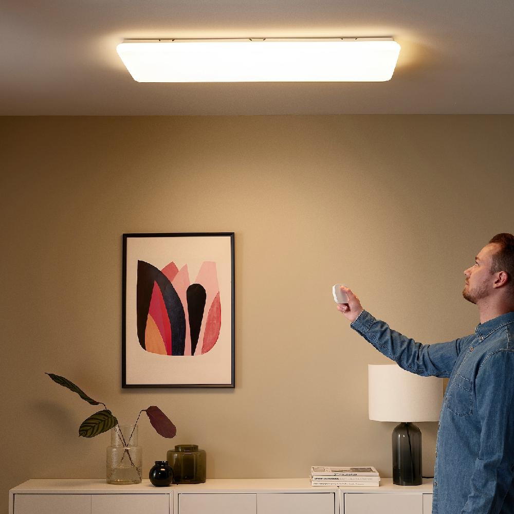 IKEA JETSTRÖM LED-Deckenlichtpaneel smart dimmbar/Weißspektrum 100x40 cm Top Angebot