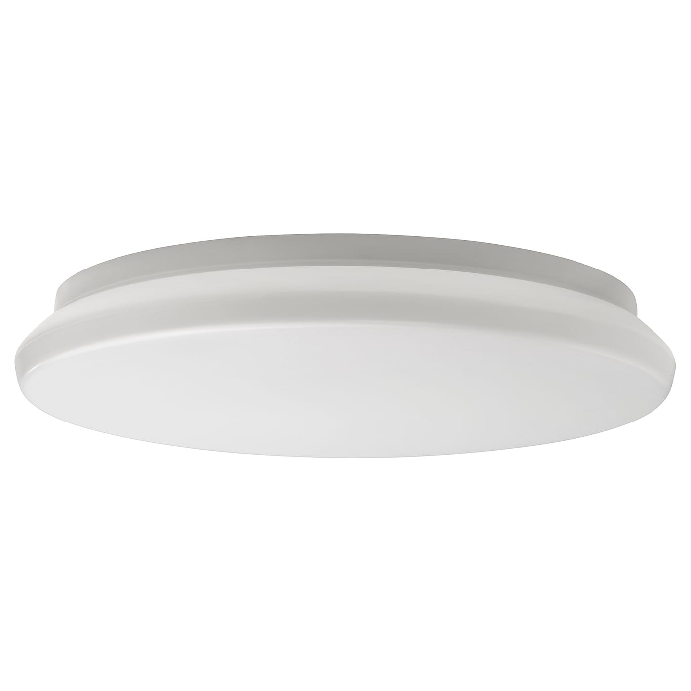 IKEA STOFTMOLN Decken-/Wandleuchte LED smart kabellos dimmbar/behagliches Warmweiß weiß 37 cm