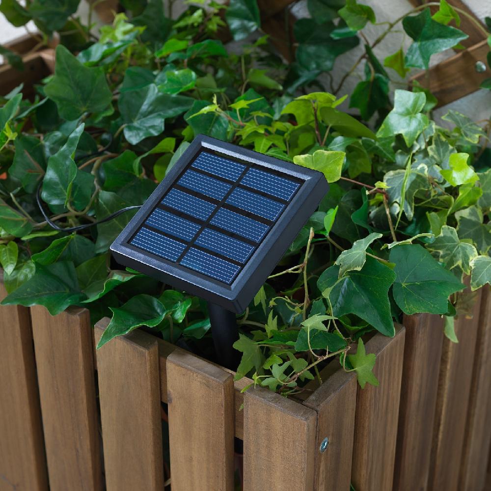 IKEA SOLARVET Lichterkette (24) LED für draußen solarbetrieben/Kugel weiß Exklusive Angebote
