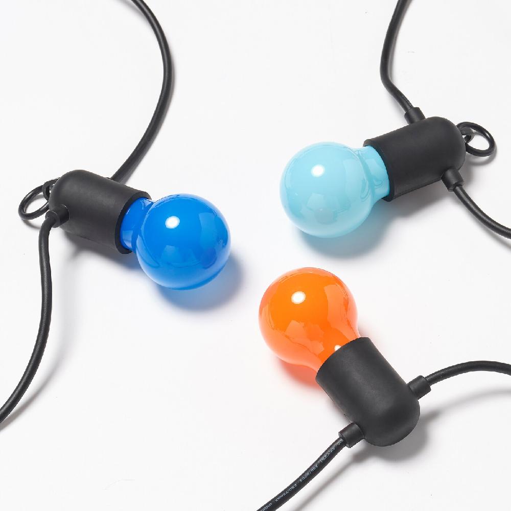 IKEA SOLVINDEN Lichterkette (12) LED für draußen/bunt Begrenzte Freigabe