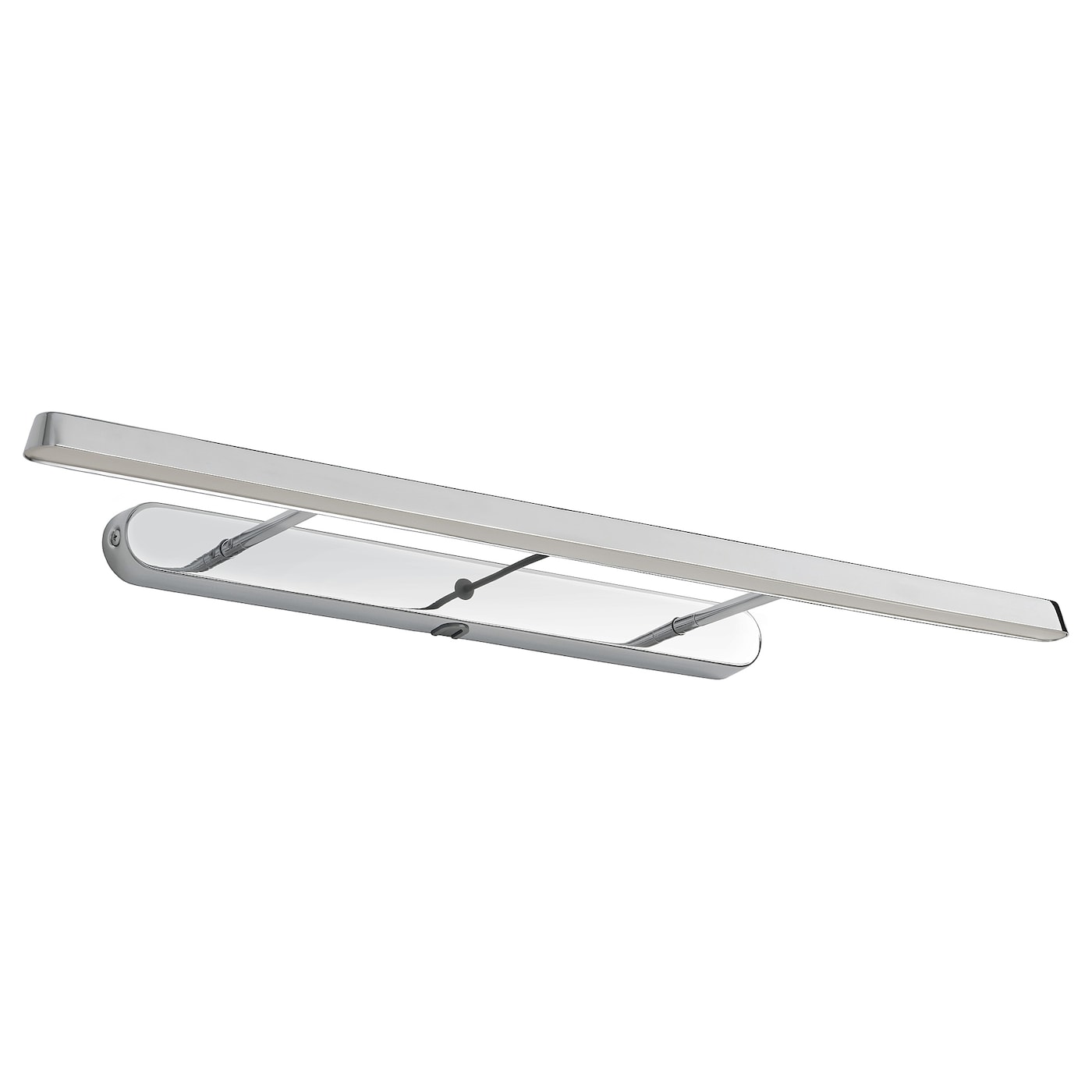 IKEA FLASKPOST Schrank-/Wandleuchte LED verchromt 56 cm