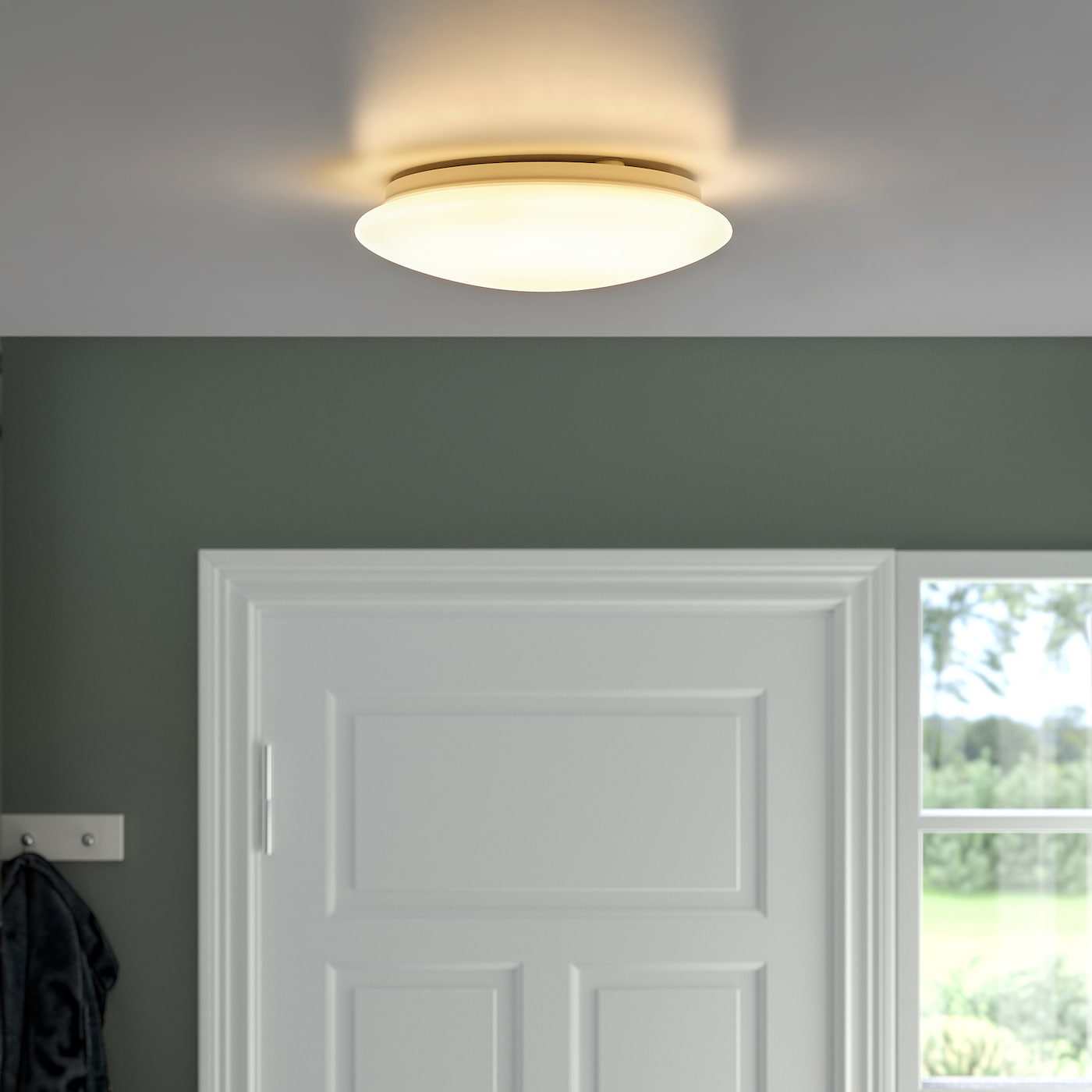 IKEA BARLAST Decken-/Wandleuchte LED weiß 25 cm Bis zu 50% Rabatt
