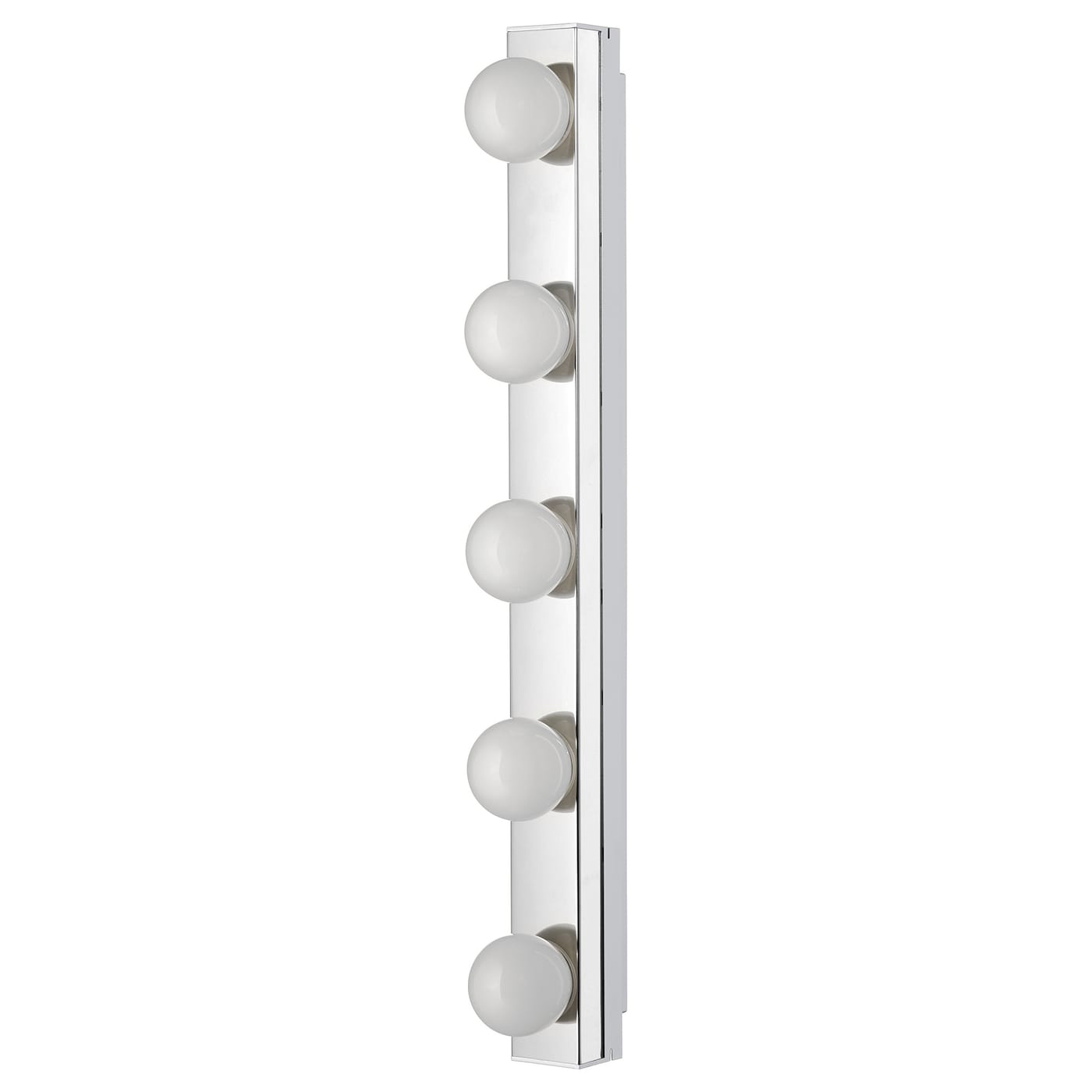 IKEA LEDSJÖ Wandleuchte LED Edelstahl