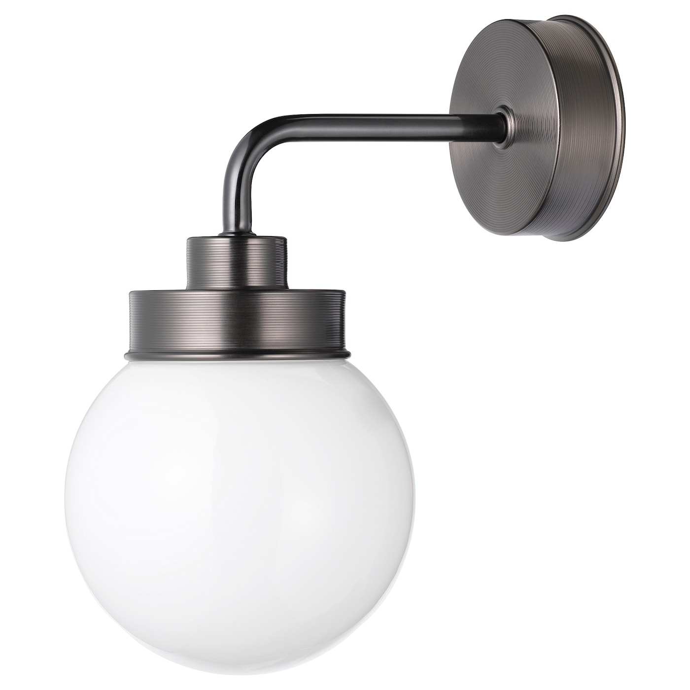 IKEA FRIHULT Wandleuchte schwarz