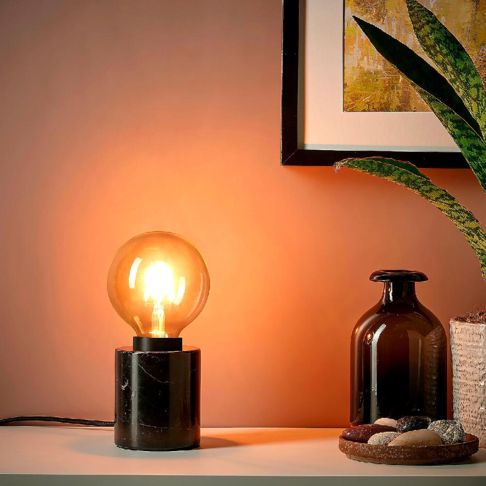 IKEA LUNNOM LED-Leuchtmittel E27 470 lm dimmbar rund/Klarglas 95 mm im Angebot