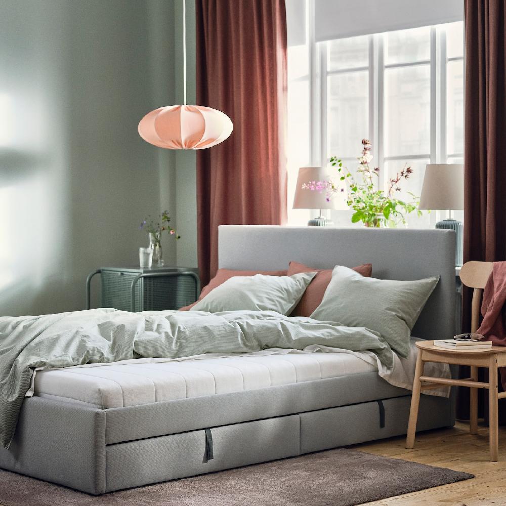 IKEA ÅFJÄLL Schaummatratze mittelfest/weiß 90x200 cm Begrenztes Angebot