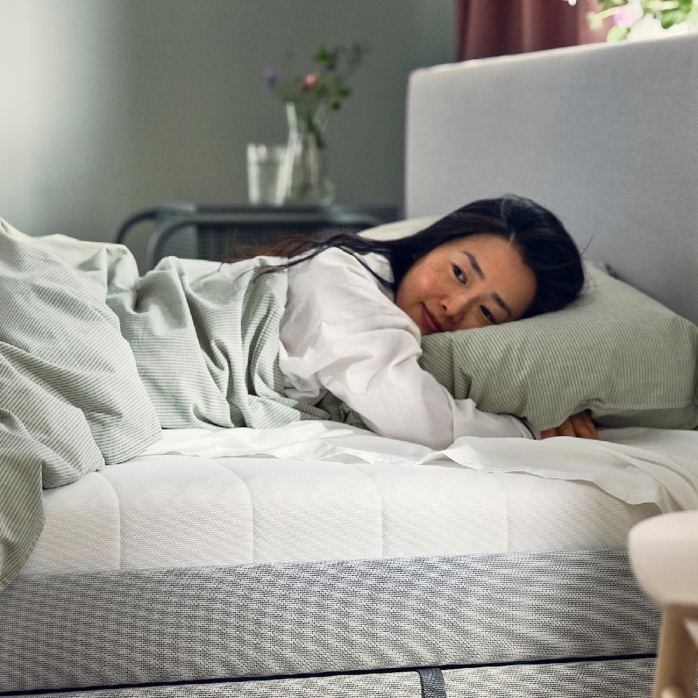 IKEA ÅFJÄLL Schaummatratze mittelfest/weiß 90x200 cm Begrenztes Angebot