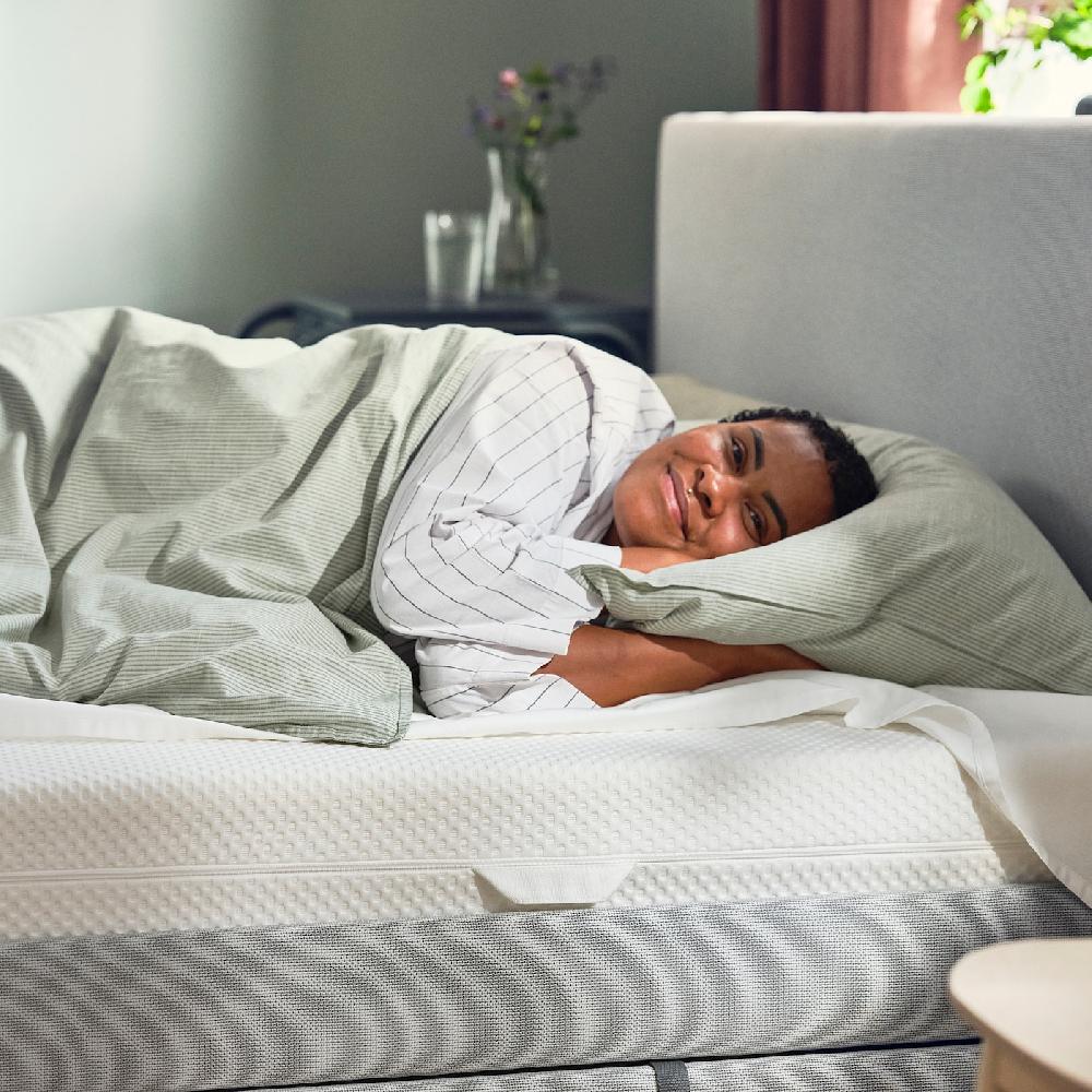 IKEA ÅBYGDA Schaummatratze mittelfest/weiß 90x200 cm Saisonschlussverkauf