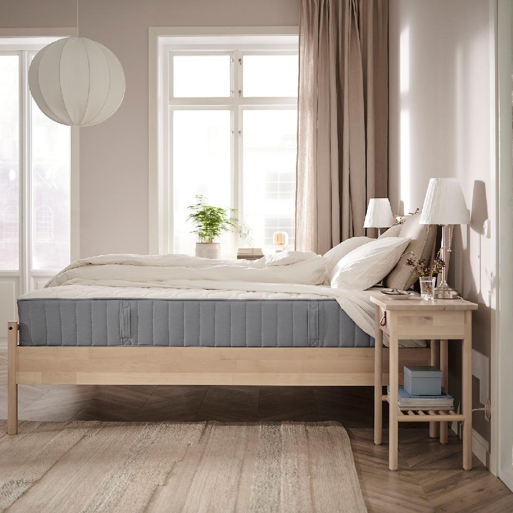 IKEA VÅGSTRANDA Taschenfederkernmatratze fest/hellblau 180x200 cm Cyber Monday