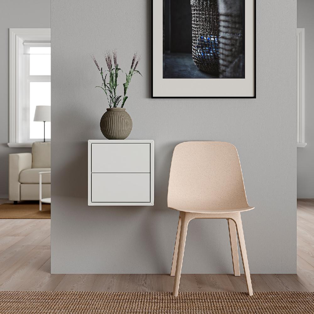 IKEA EKET Wandschrank mit 2 Schubladen weiß 35x35x35 cm Räumungsverkauf