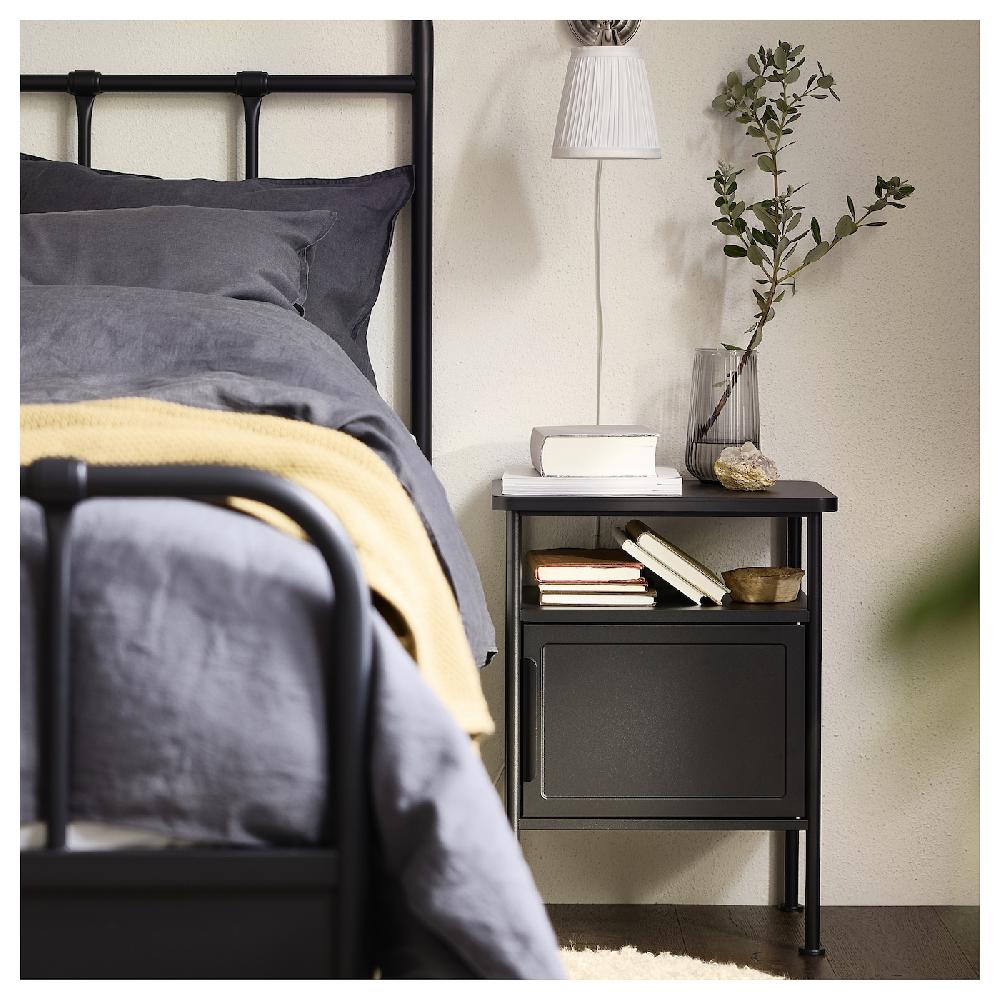 IKEA GRÅFJÄLLET Ablagetisch anthrazit 45x36x59 cm Tiefpreis