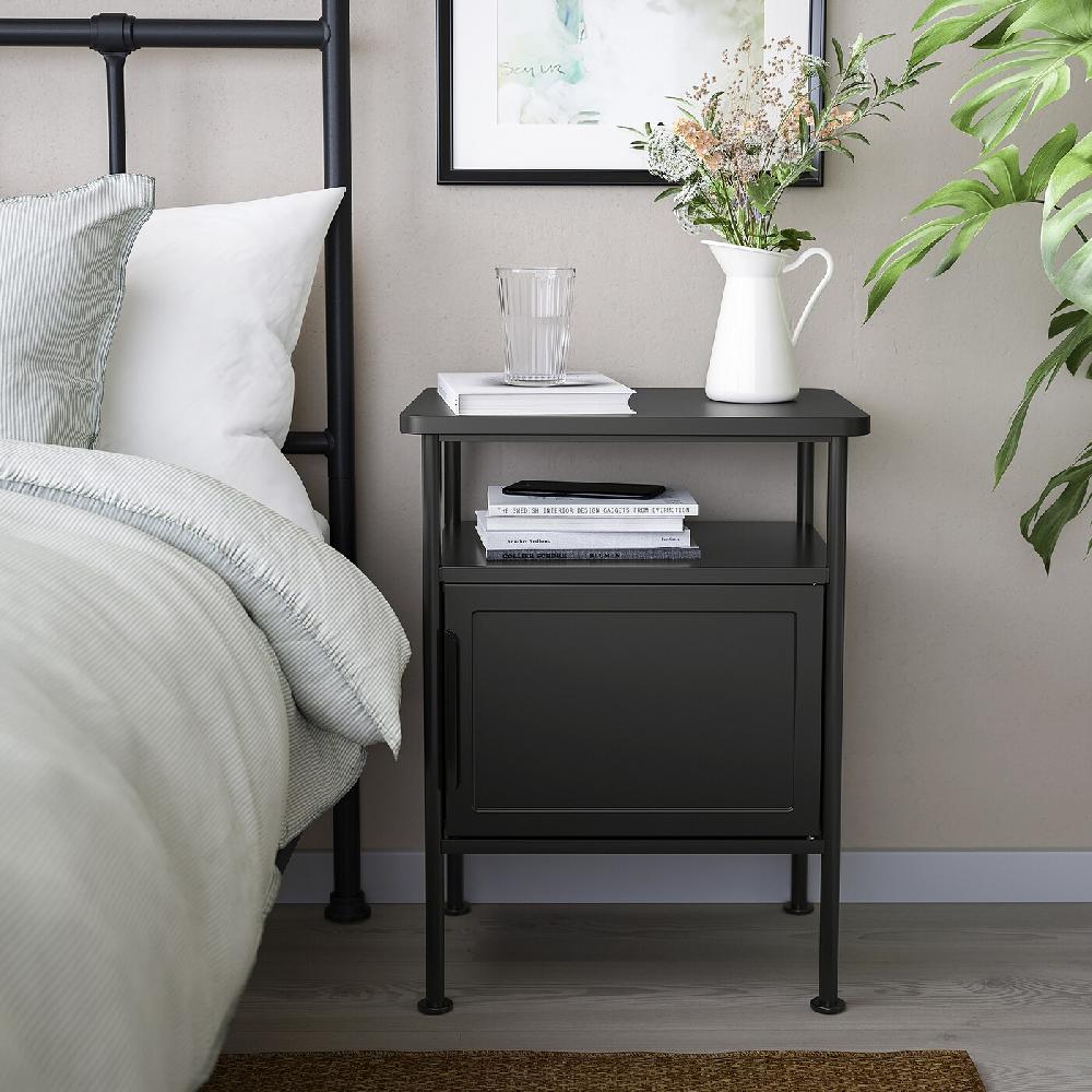 IKEA GRÅFJÄLLET Ablagetisch anthrazit 45x36x59 cm Tiefpreis