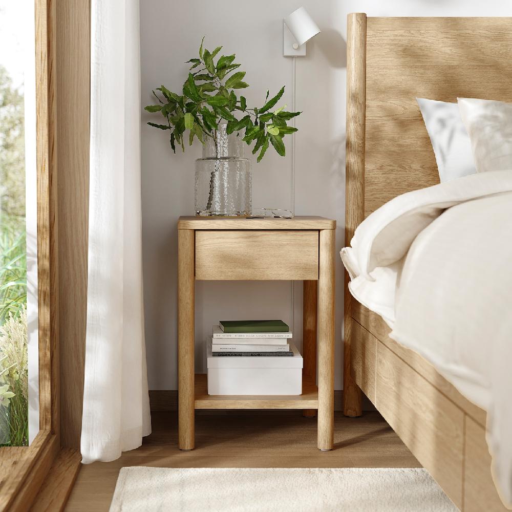IKEA TONSTAD Ablagetisch Eichenfurnier 40x40x59 cm Super Sparpreis