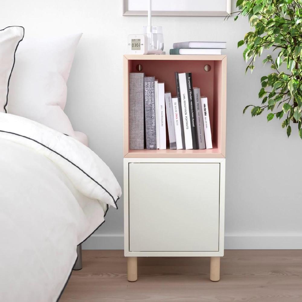 IKEA EKET Schrankkombination/Beine weiß/Holz 35x35x80 cm Letzte 3 Tage