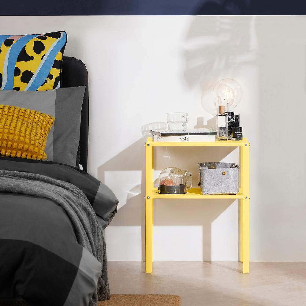 IKEA KNARREVIK Ablagetisch leuchtend gelb 42x34 cm JETZT KAUFEN