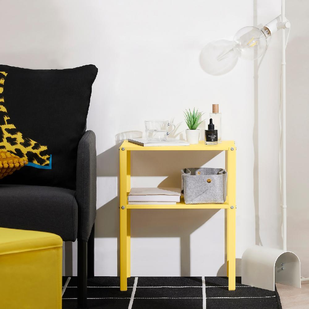 IKEA KNARREVIK Ablagetisch leuchtend gelb 42x34 cm JETZT KAUFEN