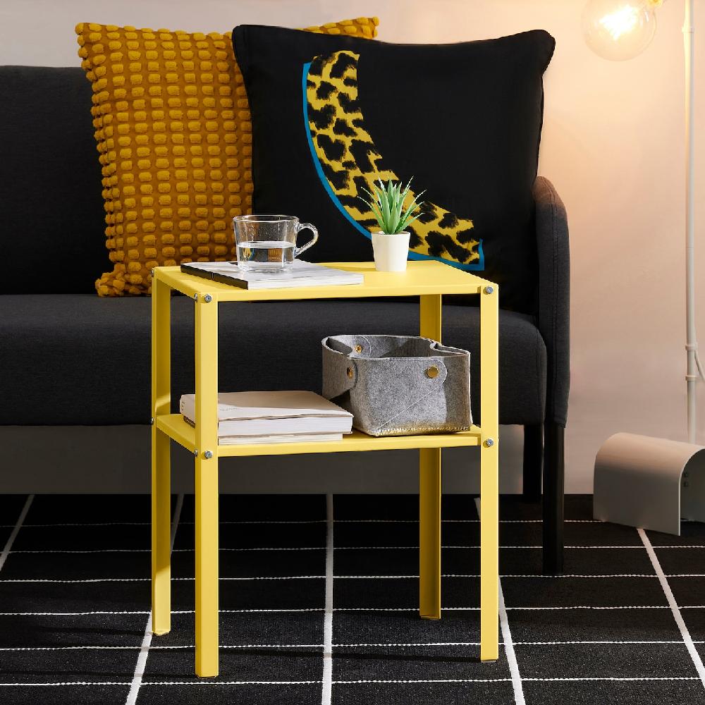 IKEA KNARREVIK Ablagetisch leuchtend gelb 42x34 cm JETZT KAUFEN