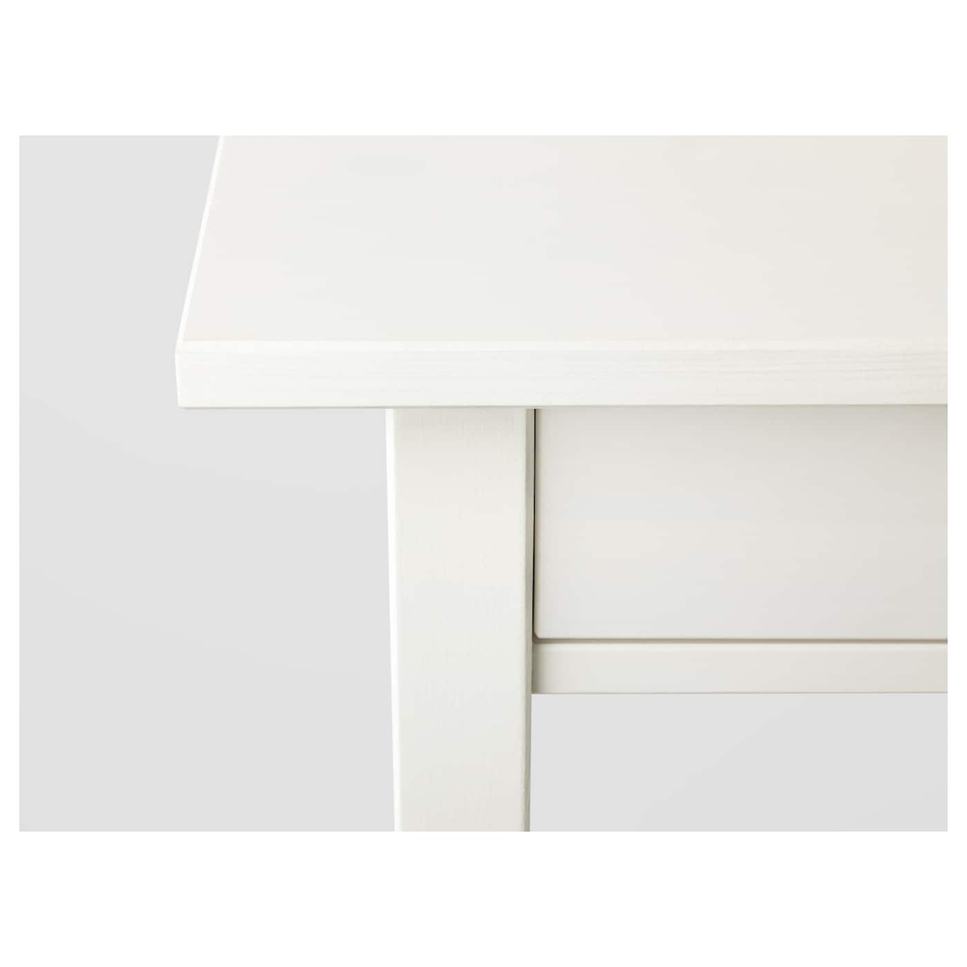 IKEA HEMNES Ablagetisch weiß gebeizt 46x35 cm Bis zu 50% Rabatt