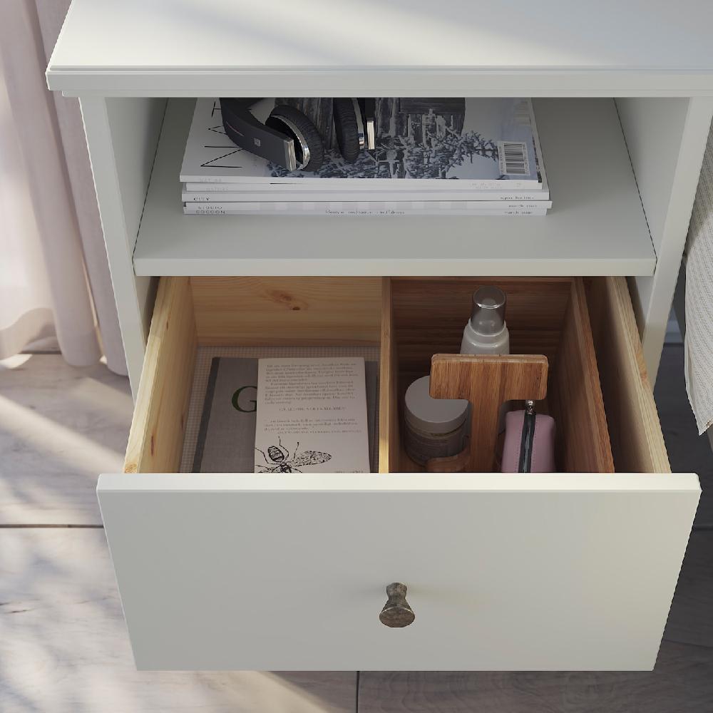 IKEA IDANÄS Ablagetisch weiß 47x40 cm Bis zu 60% Rabatt