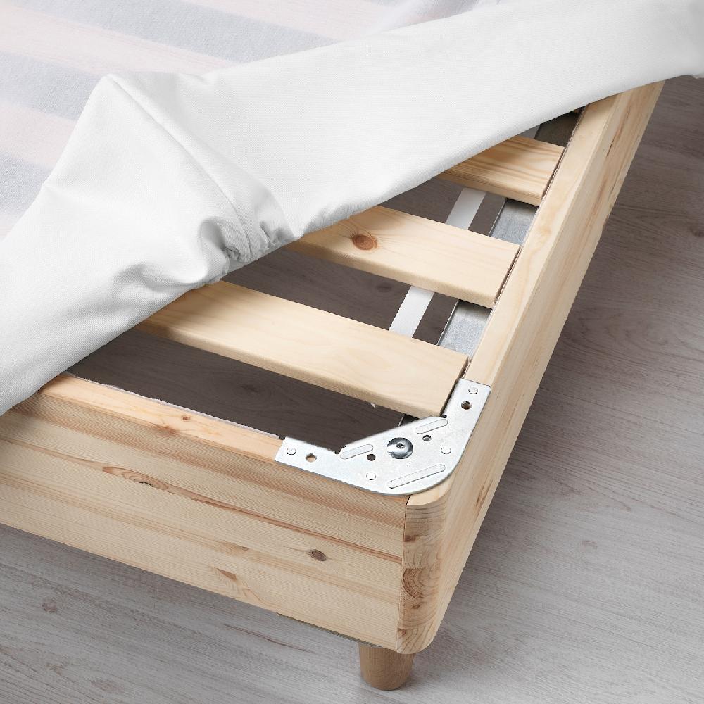 IKEA ESPEVÄR Bettpodest mit Lattenrost weiß 180x200 cm Bis zu 55% Rabatt