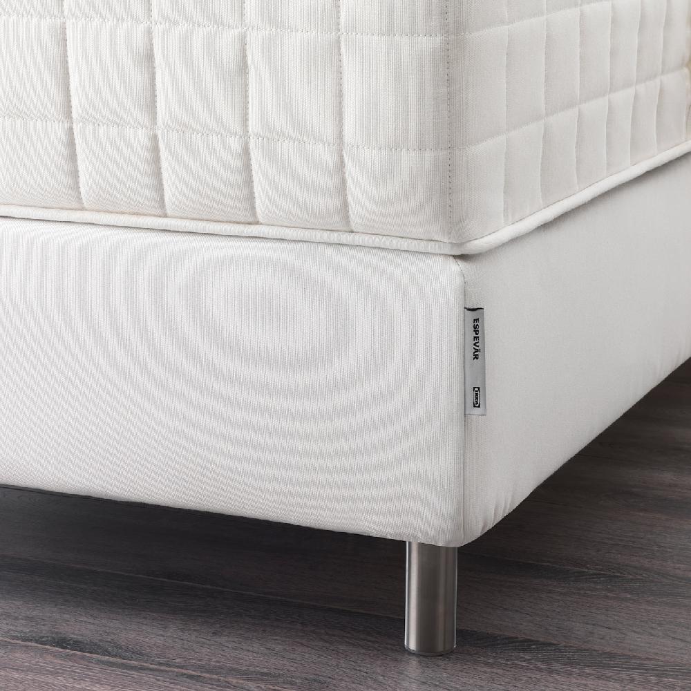IKEA ESPEVÄR Bettpodest mit Lattenrost weiß 140x200 cm 2025