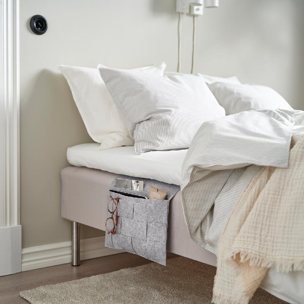 IKEA SILÄNG Aufbewahrungstasche für Bett Filz im Angebot