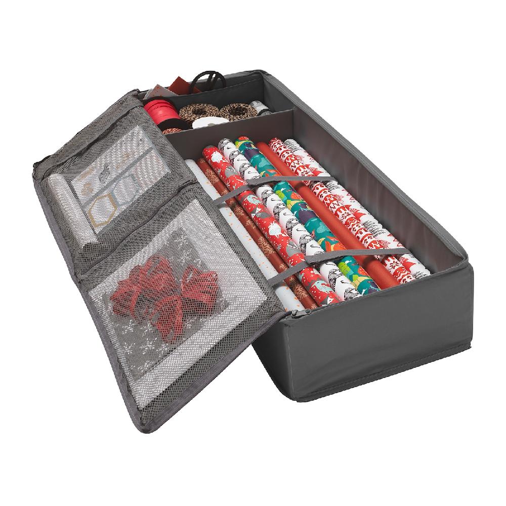 IKEA SKUBB Behälter für Geschenkpapier dunkelgrau 90x30x15 cm Versandkostenfrei