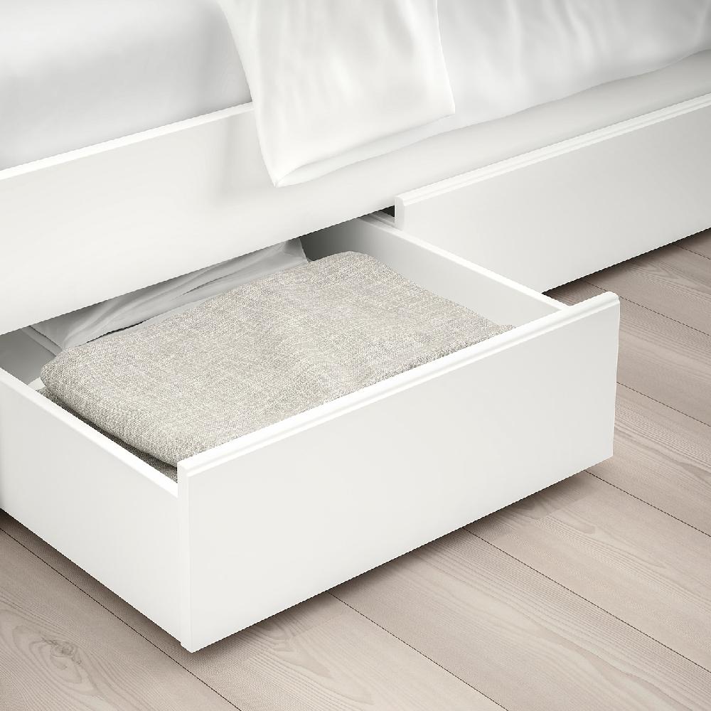 IKEA SONGESAND Bettkasten 2er-Set weiß 200 cm Flash Sale
