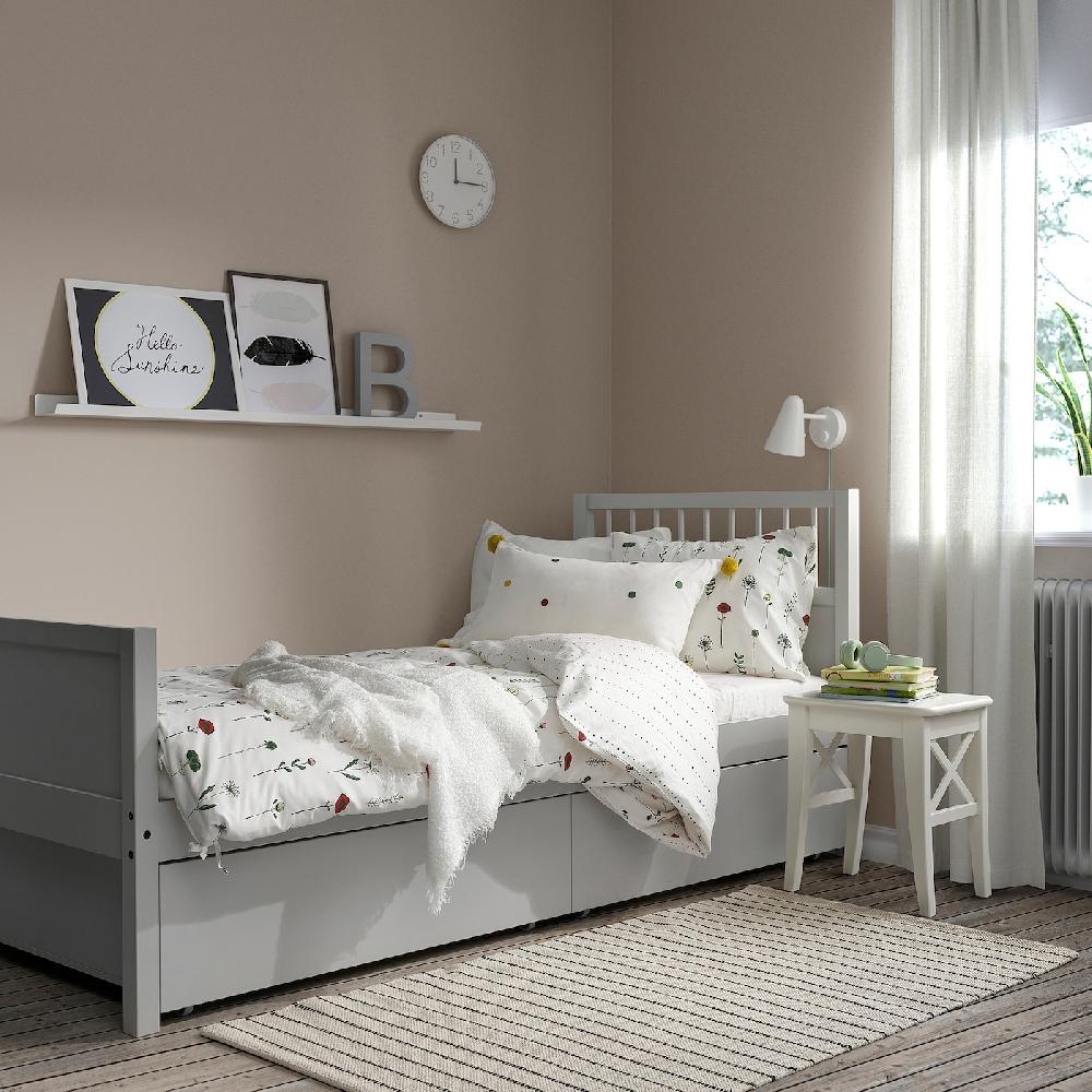 IKEA SMYGA Bettkasten hellgrau 99x91x29 cm Online Shopping