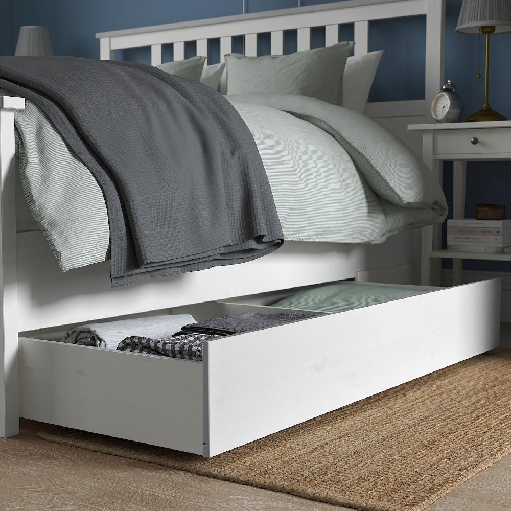 IKEA HEMNES Bettkasten 2er-Set weiß gebeizt 200 cm Exklusivangebot