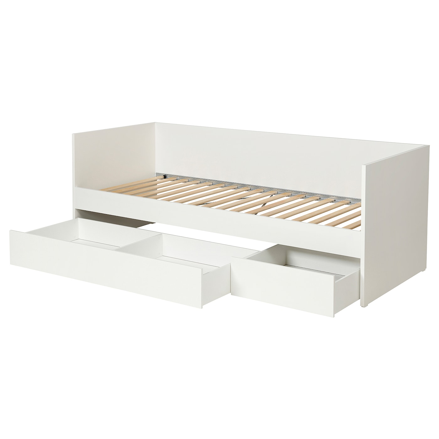 IKEA VIHALS Bettkasten 2er-Set weiß 200 cm Preisnachlass