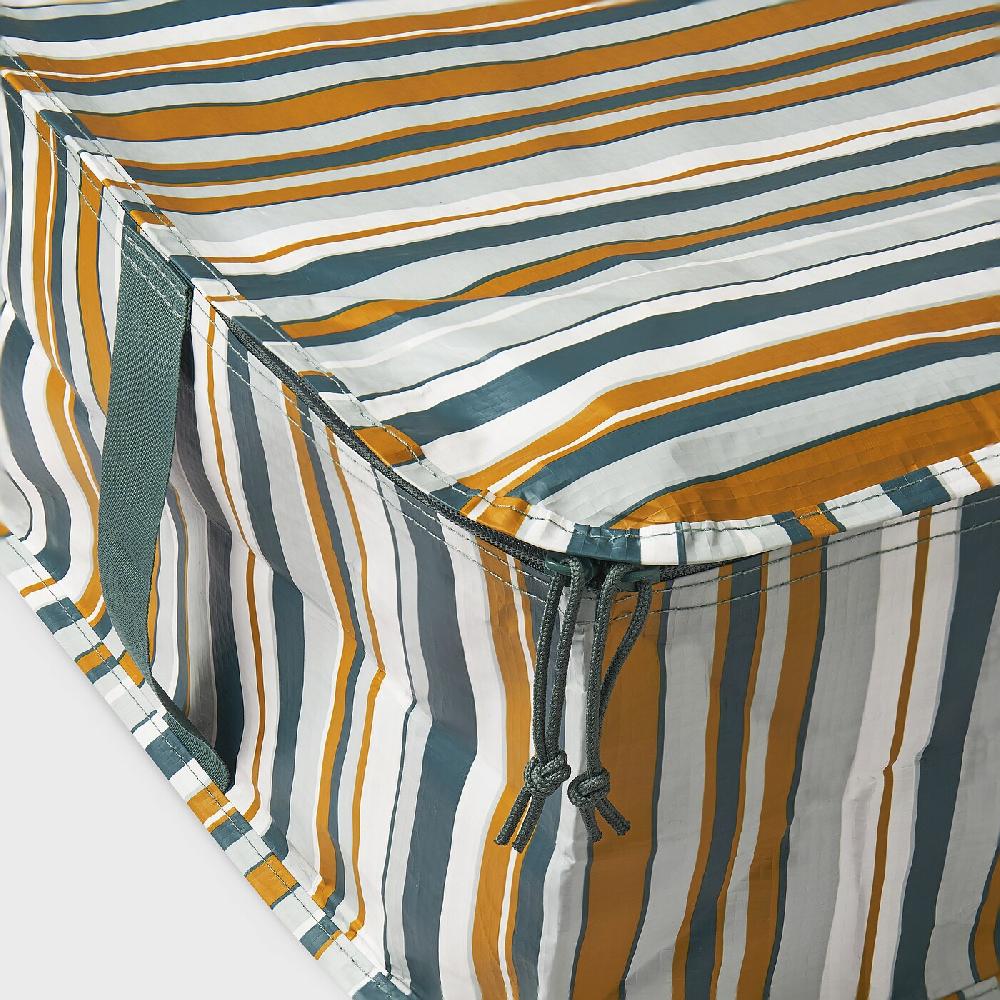 IKEA SÄCKKÄRRA Tasche bunt Streifen 69x51x19 cm Osterangebot