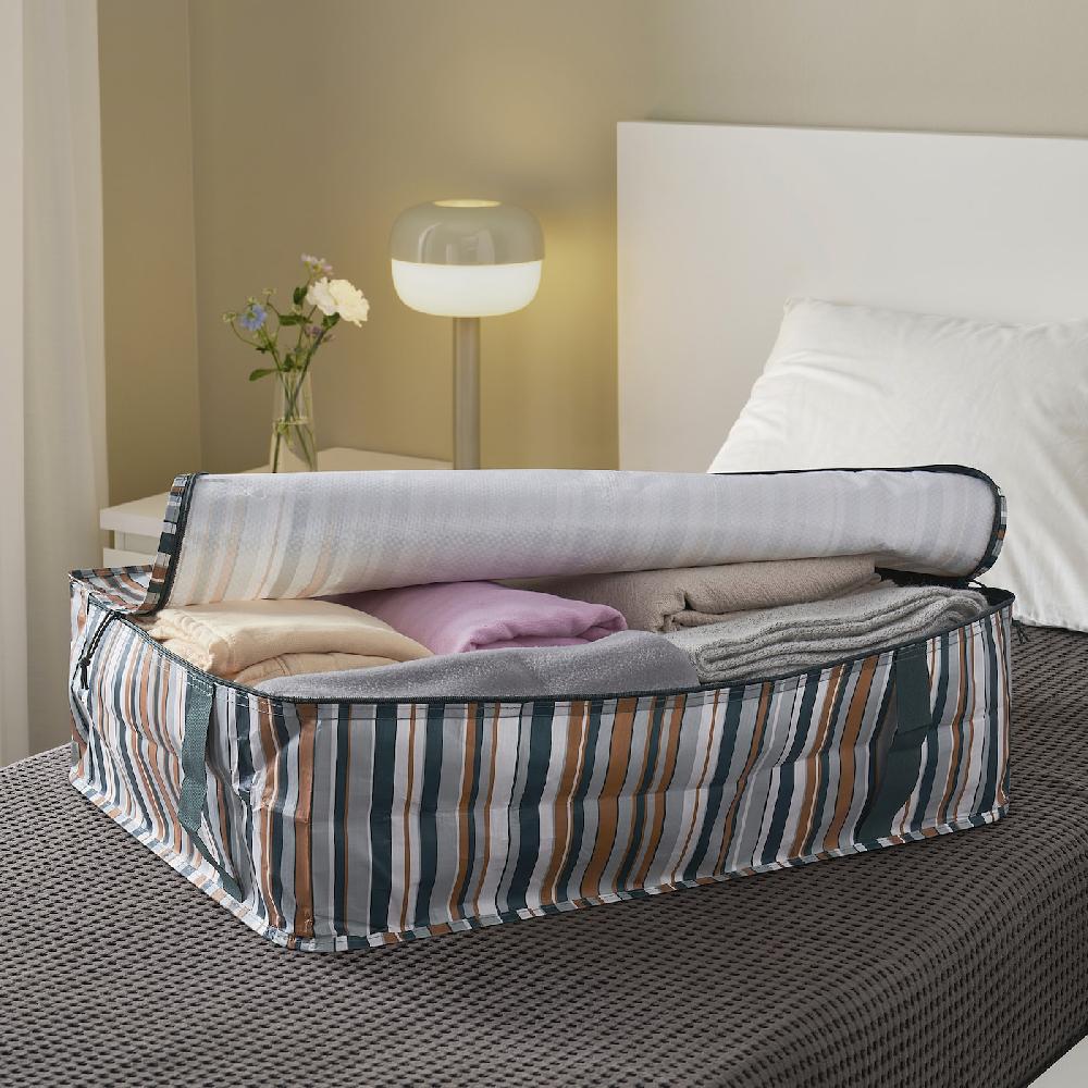 IKEA SÄCKKÄRRA Tasche bunt Streifen 69x51x19 cm Osterangebot