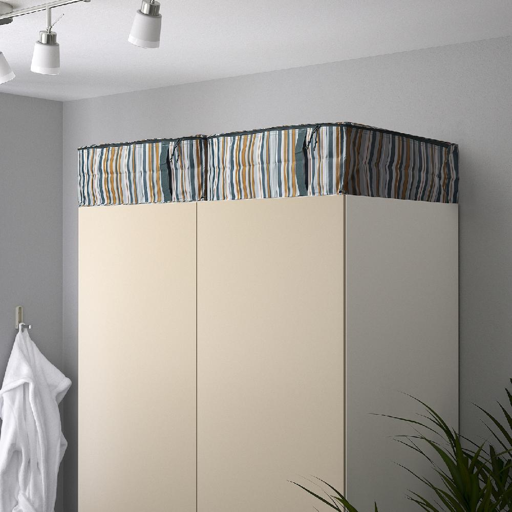 IKEA SÄCKKÄRRA Tasche bunt Streifen 69x51x19 cm Osterangebot