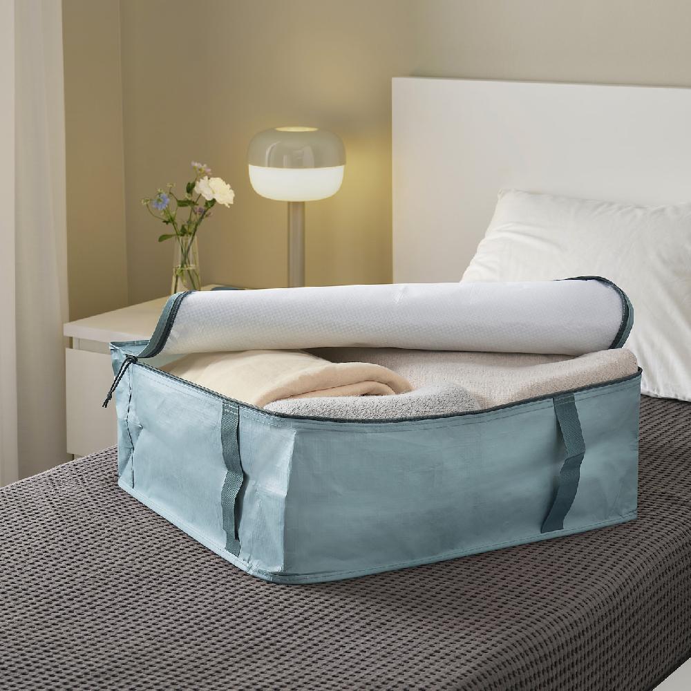 IKEA SÄCKKÄRRA Tasche türkis 55x49x19 cm Valentinstagsangebot