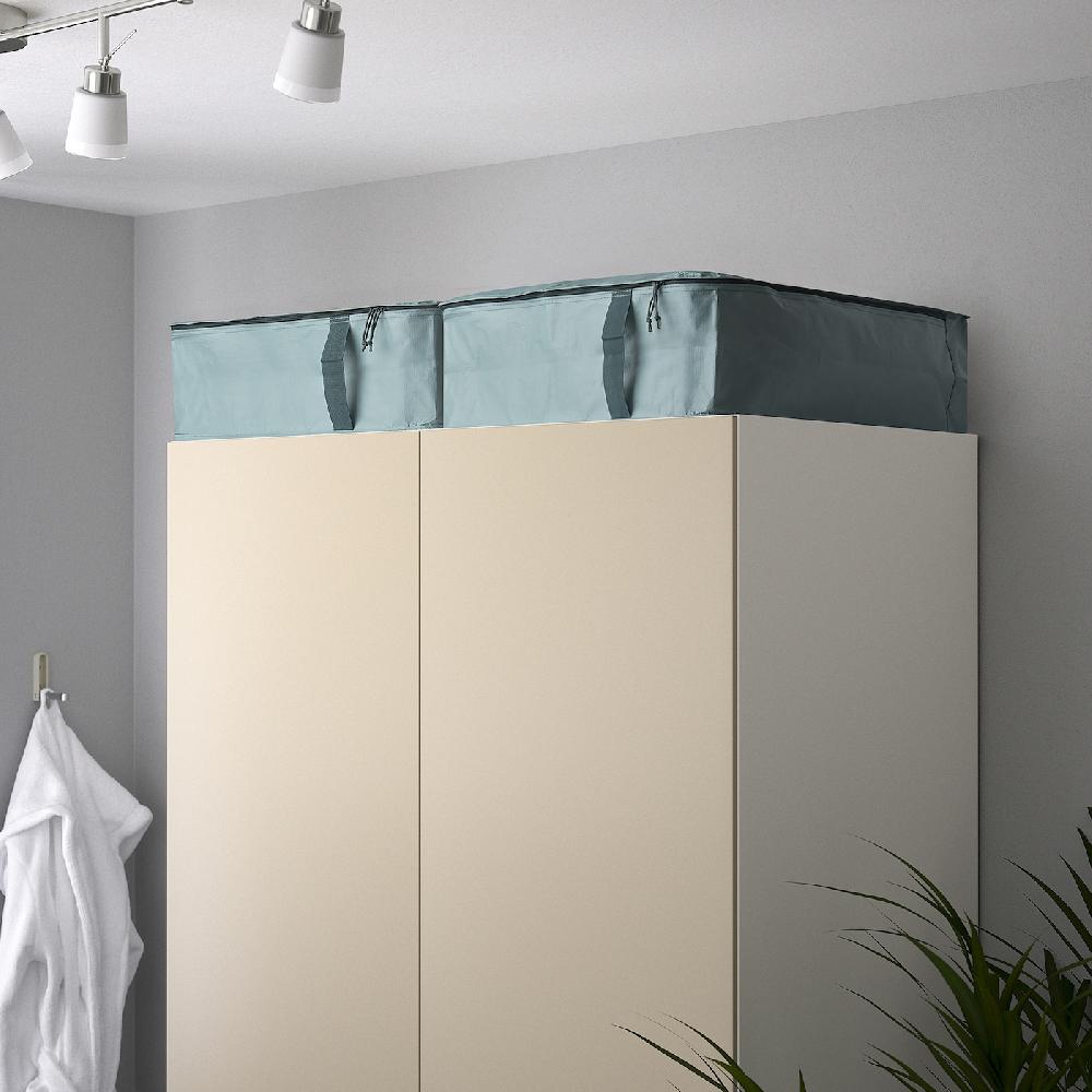 IKEA SÄCKKÄRRA Tasche türkis 55x49x19 cm Valentinstagsangebot