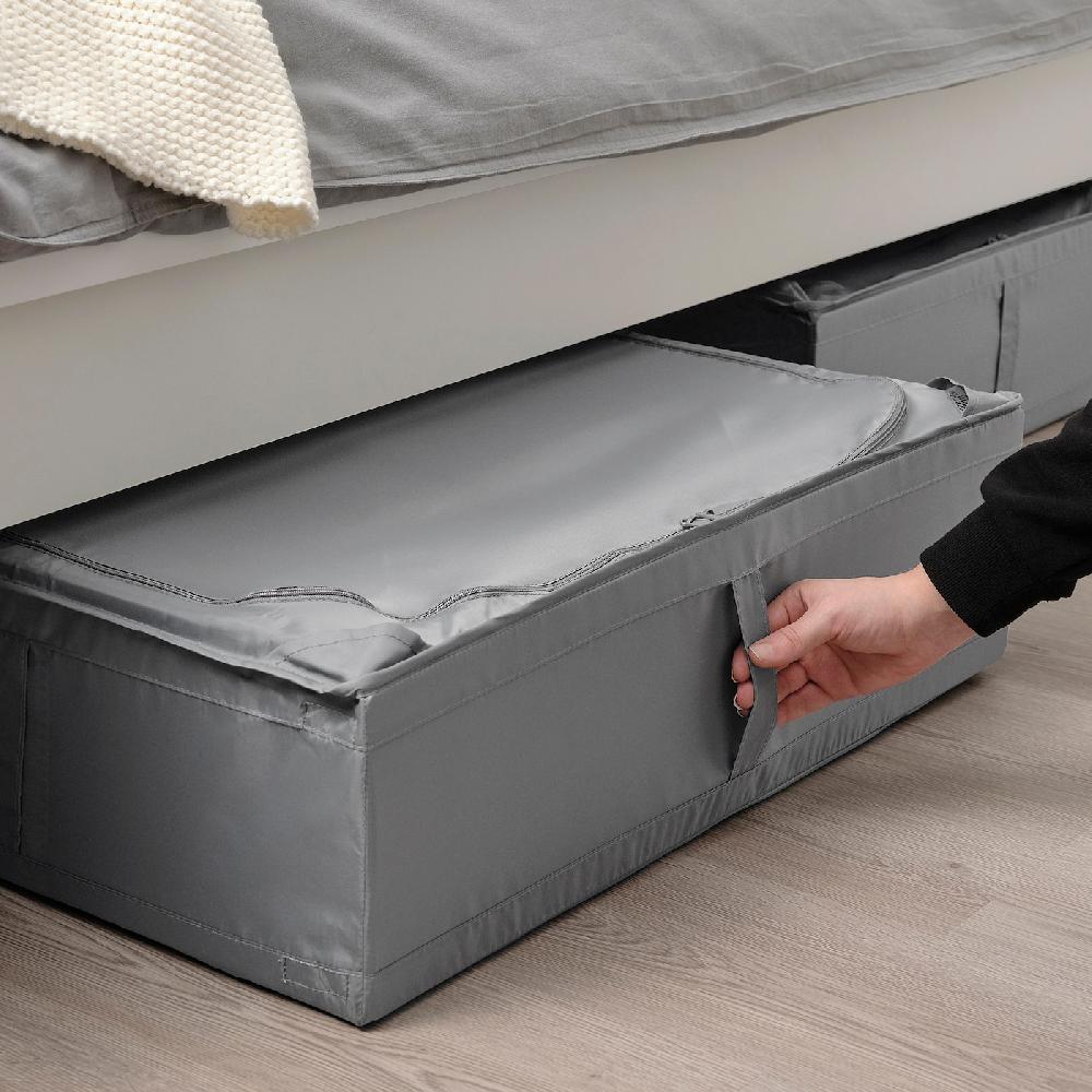 IKEA SKUBB Tasche dunkelgrau 65x53x19 cm Heißer Verkauf