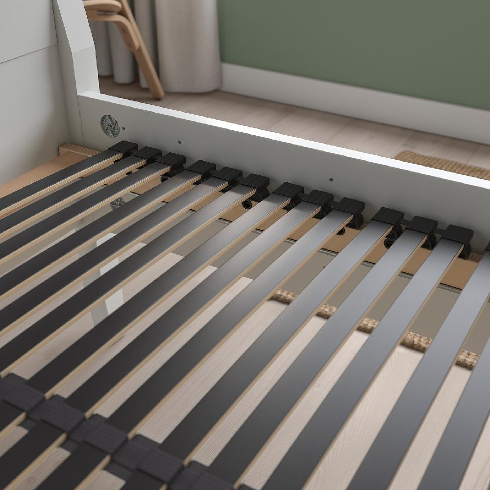 IKEA LEIRSUND Federholzrahmen 160x200 cm Super Sparpreis