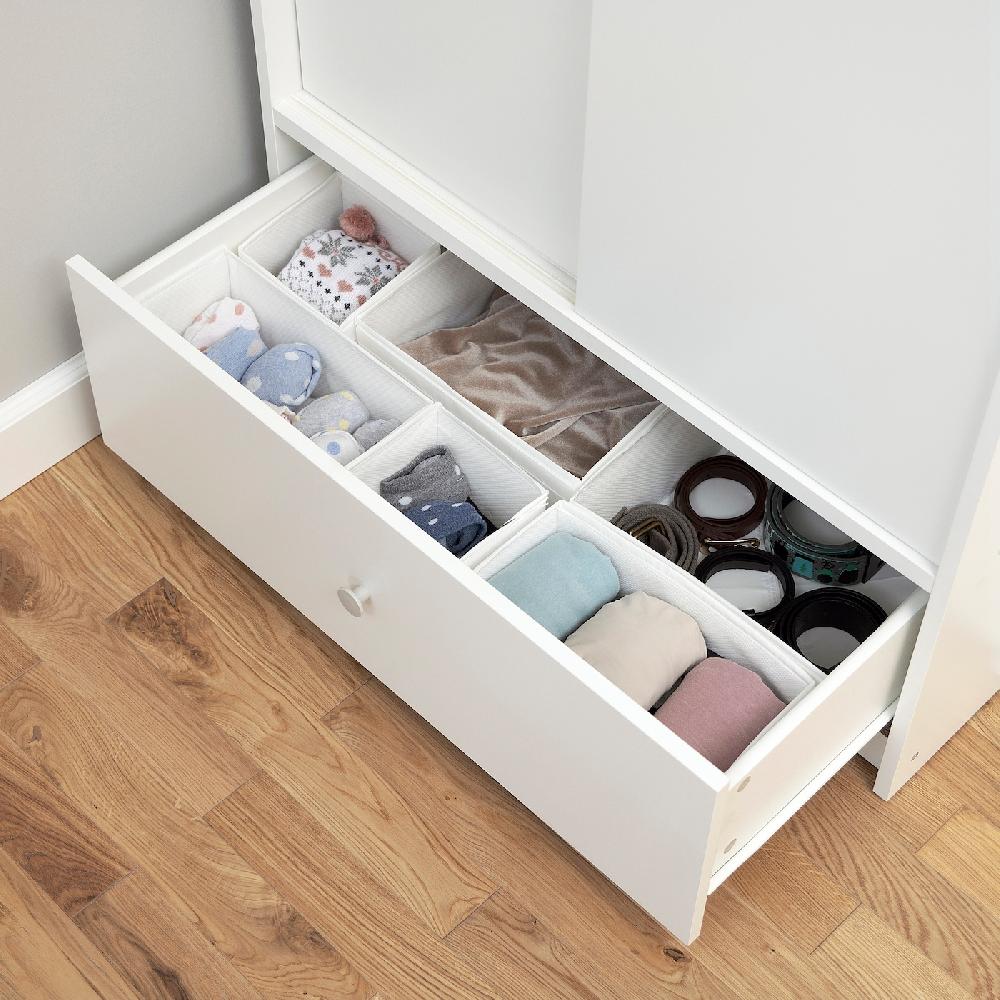IKEA BRUKSVARA Kleiderschrank mit Schiebetüren weiß 80x191 cm Discount Store für neue Produkte