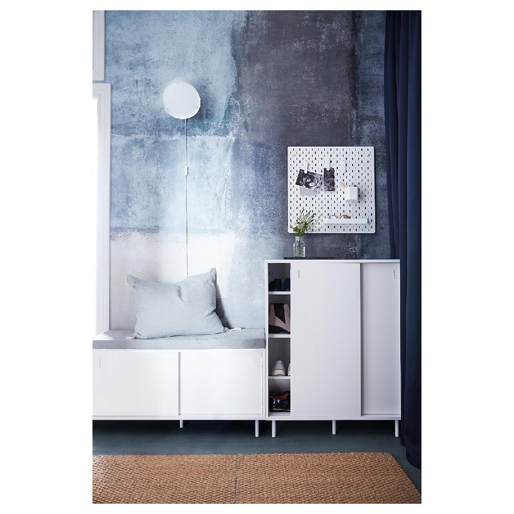 IKEA MACKAPÄR Aufbewahrung weiß 80x35x102 cm Kostenloser Versand international