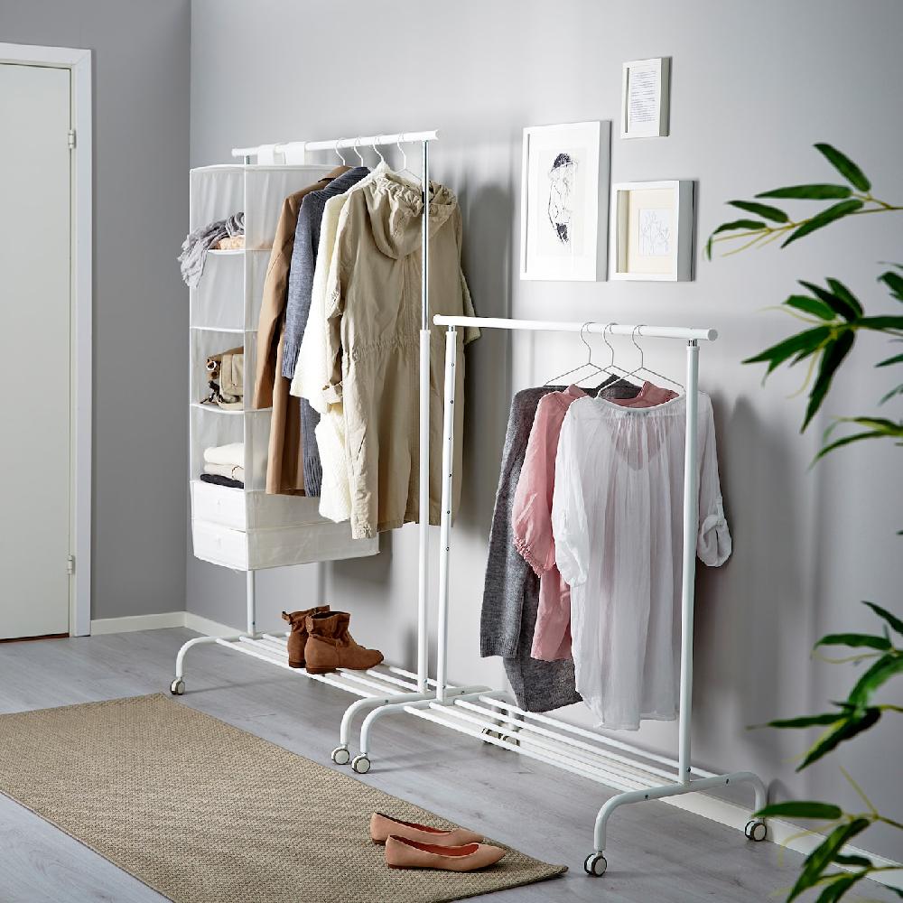 IKEA RIGGA Garderobenständer weiß 2025