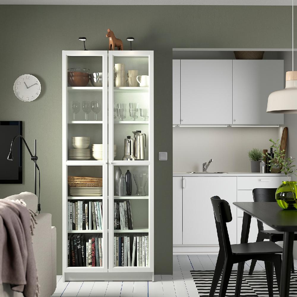 IKEA BILLY / OXBERG Bücherregal weiß 80x30x202 cm Fabrikverkauf